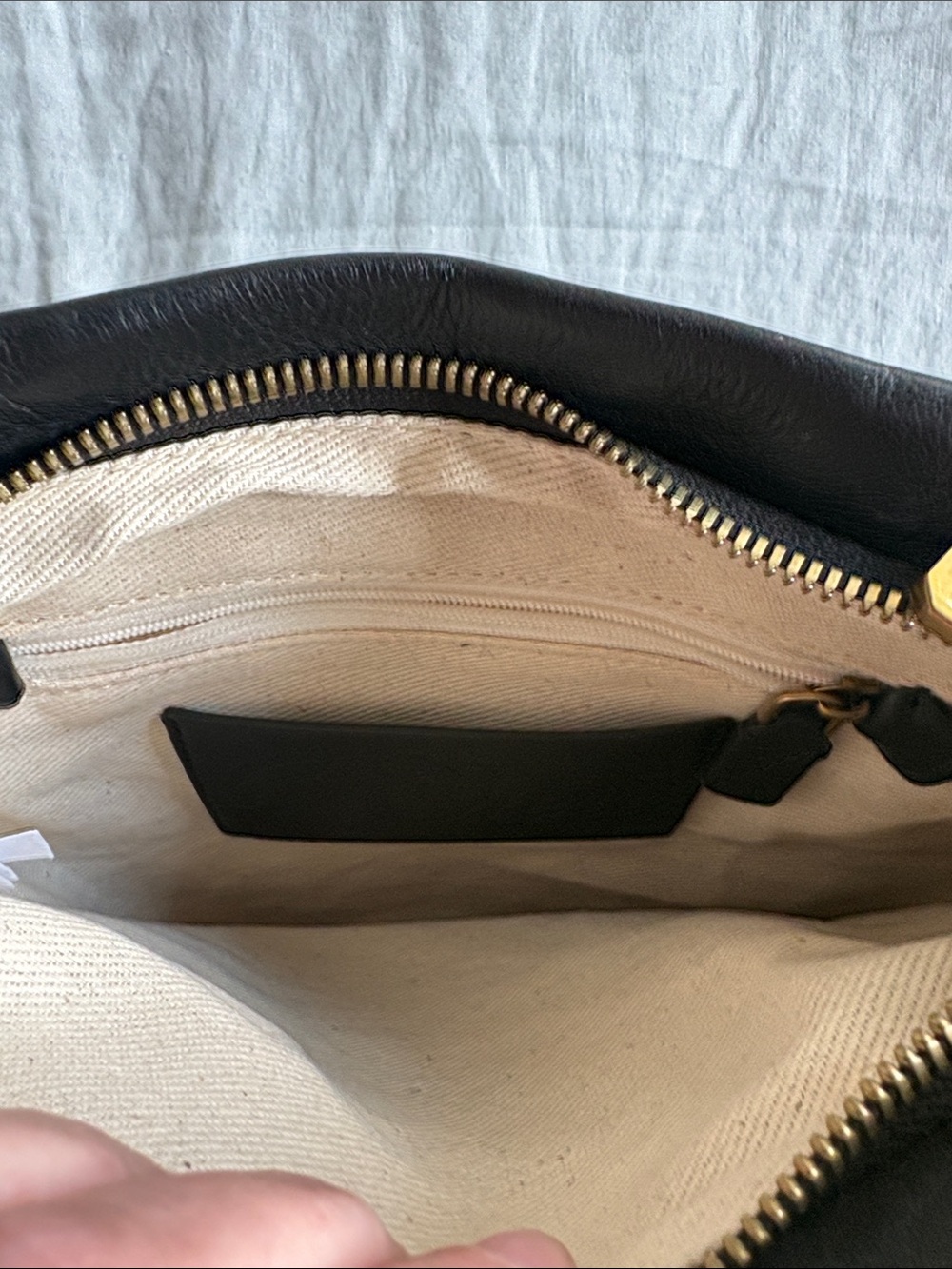 Madewell Black Leather Crossbody Bag - Picture 8 of 10